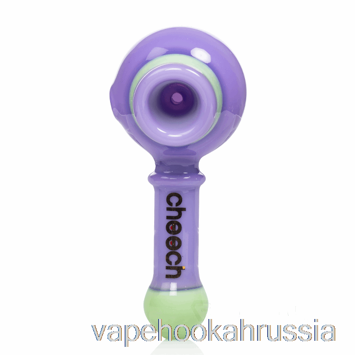 Vape Russia Cheech Glass двойная ложка трубка фиолетовый/зеленый